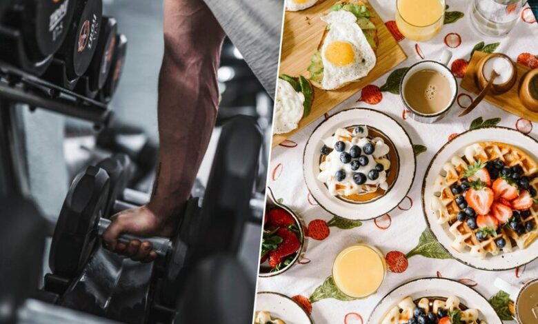 Desayuno perfecto antes del entrenamiento