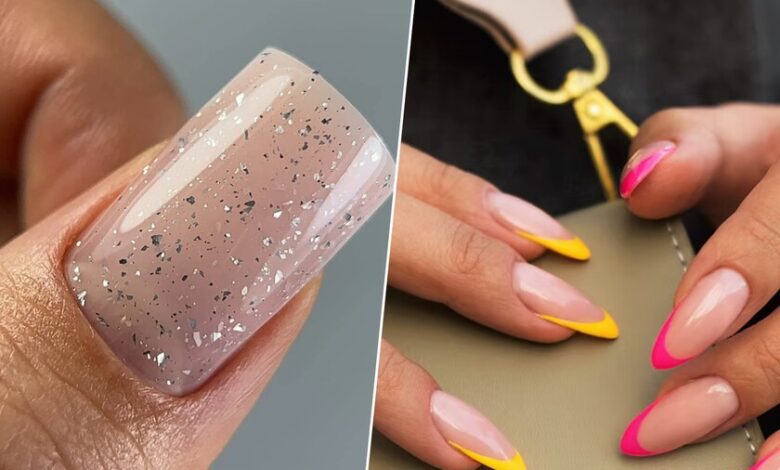 Manicura rusa perfecta con uñas brillantes y saludables