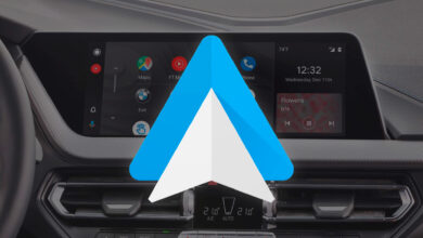 Conductor utilizando Android Auto con éxito
