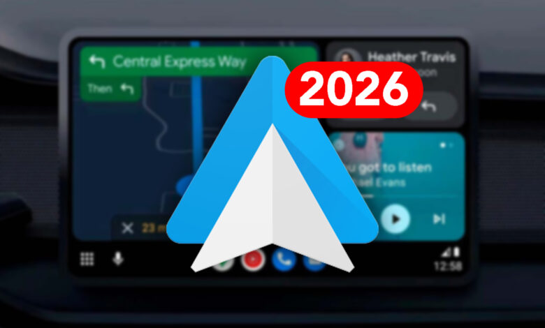 Pantalla de Android Auto mostrando un documento PDF