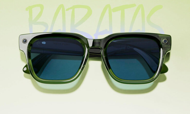 Gafas inteligentes de Meta, personalizadas y baratas