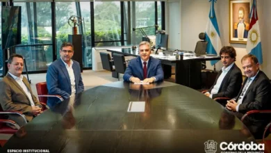 Imagen de la sede de Bancor en Córdoba, con el logo de la institución financiera