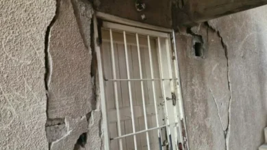 Imagen de una vivienda en el barrio SEP con problemas de mantenimiento