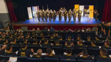 Estudiantes de la carrera de Seguridad Pública en la Universidad Provincial de Córdoba