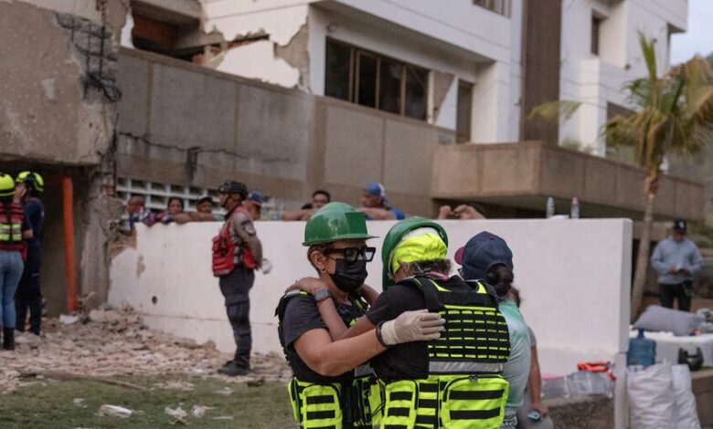 Población afectada por el terremoto en Venezuela