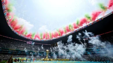 Fans celebrando el inicio del Mundial 2026 en Toronto