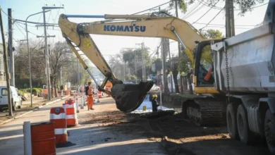 Obra de duplicación de calzada en Avenida Bodereau