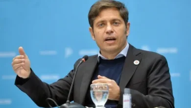 Kicillof y Cristina Kirchner en una imagen de archivo