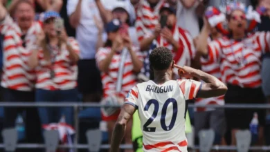 Imagen del partido entre Estados Unidos y Australia en el Mundial 2026