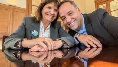 Foto de Patricia Bullrich en una sesión del Congreso