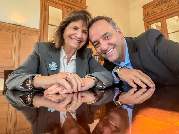 Foto de Patricia Bullrich en una sesión del Congreso
