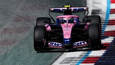 Franco Colapinto en el circuito de Spielberg