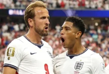 Harry Kane celebrando un gol en el Mundial 2026