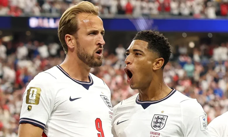 Harry Kane celebrando un gol en el Mundial 2026