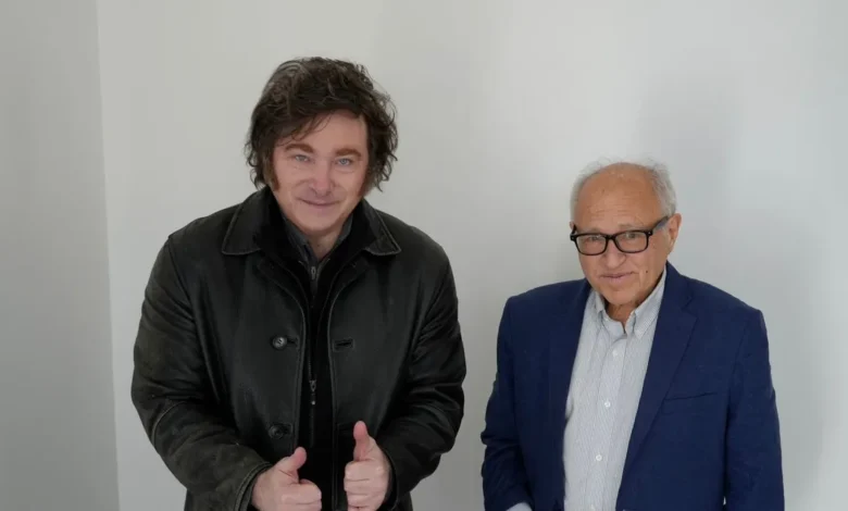 Javier Milei y David Friedman se reúnen en la Quinta de Olivos
