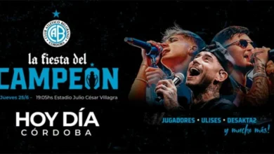 Imágenes de la Fiesta del Campeón de Belgrano