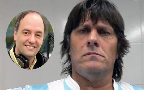 Imagen del exfutbolista Hugo Lamadrid