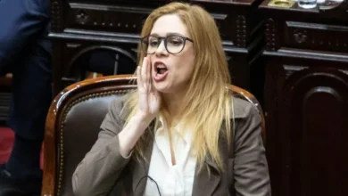 Manuel Adorni en una sesión del Congreso