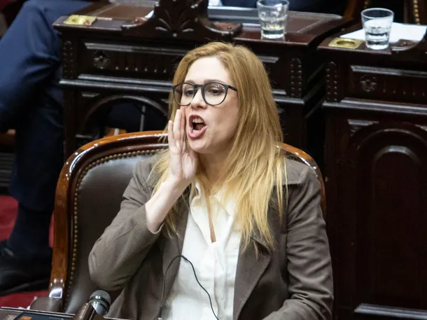 Manuel Adorni en una sesión del Congreso