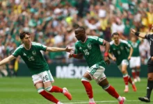 Imagen de los jugadores mexicanos celebrando su victoria en el Mundial 2026