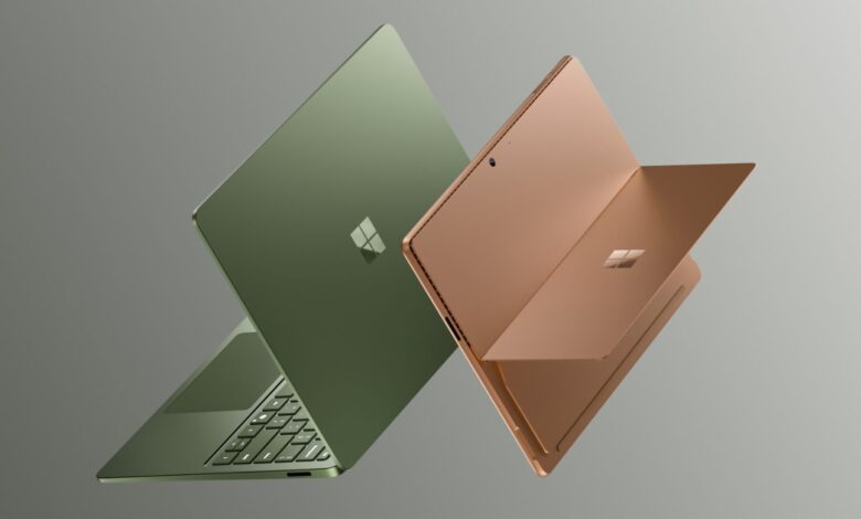 Surface Laptop 8 y Surface Pro 12 de Microsoft