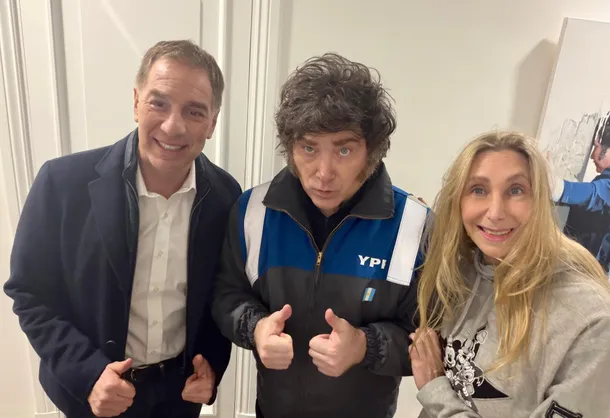Javier Milei en la Casa Rosada