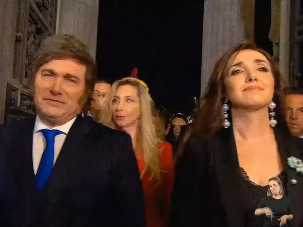 Milei y Villarruel en Rosario