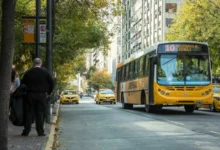 Autobuses urbanos en la ciudad de Córdoba