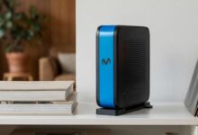 Imagen de un router de Movistar
