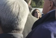 Victoria Villarruel y Javier Milei en el Día de la Bandera