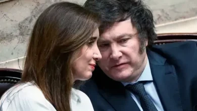 Milei y Villarruel en el Monumento a la Bandera en Rosario