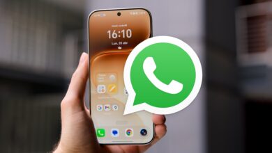 Imagen del nuevo widget de audios de WhatsApp en acción