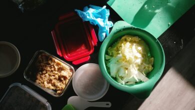 Imágenes de alimentos refrigerados de manera adecuada