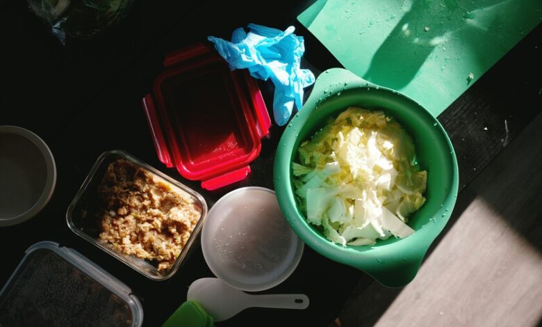 Imágenes de alimentos refrigerados de manera adecuada