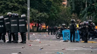 Policía de Córdoba en operativo especial para garantizar la seguridad durante el partido de la Selección Argentina