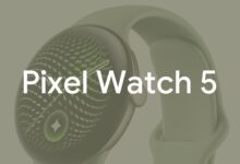 Imagen del Pixel Watch 5 con diferentes colores