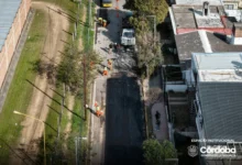 Obras de rehabilitación y bacheo en la ciudad de Córdoba