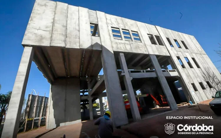 Imagen de la construcción de la Sede Regional Zona Sur Capital de la Universidad Provincial de Córdoba