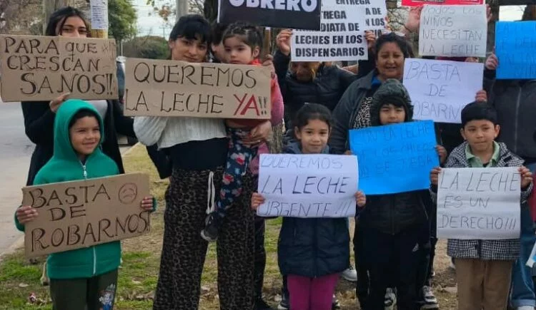 Niños y niñas sin leche, crisis alimentaria en Córdoba