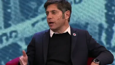 Axel Kicillof en conferencia de prensa