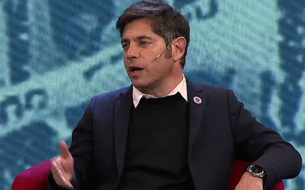 Axel Kicillof en conferencia de prensa