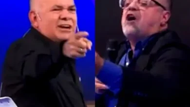 Caruso Lombardi y Aldo Leiva en 'A Dos Voces': un intercambio de insultos y acusaciones personales