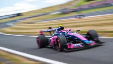 Franco Colapinto en el podio de Silverstone