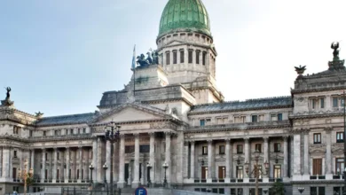 Sesión del Congreso de la Nación Argentina en Buenos Aires