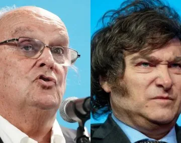 Imágenes de José de Mendiguren y Javier Milei en la política argentina
