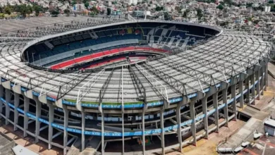 Imagen de los jugadores de México e Inglaterra antes de un partido