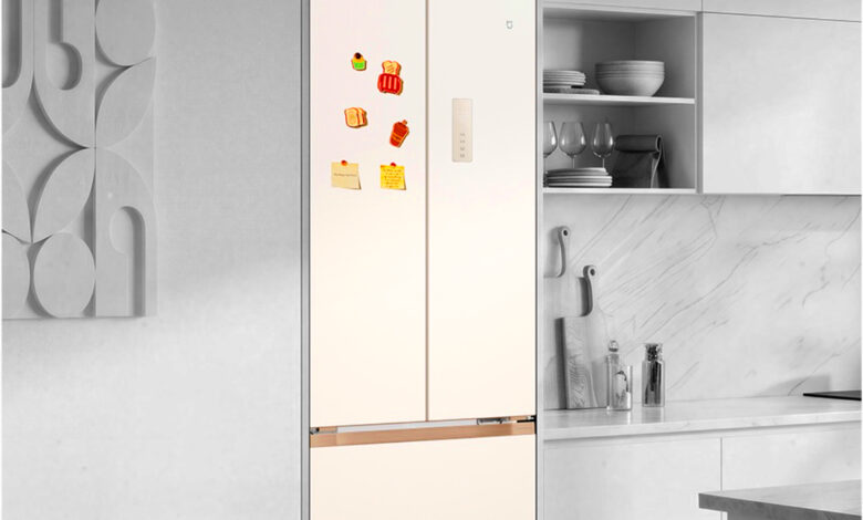 Frigorífico Xiaomi con puertas francesas y tecnologías avanzadas