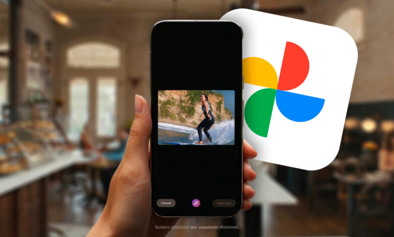 Herramienta de Google Fotos para convertir vídeos en clips de cine