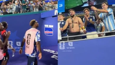 La Selección Argentina celebrando su victoria en el Mundial 2026