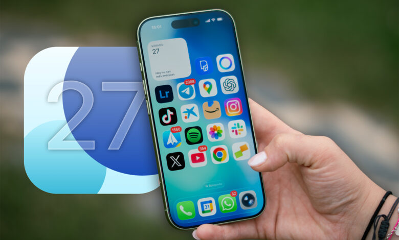 Imagen de un dispositivo iOS con un escudo de seguridad